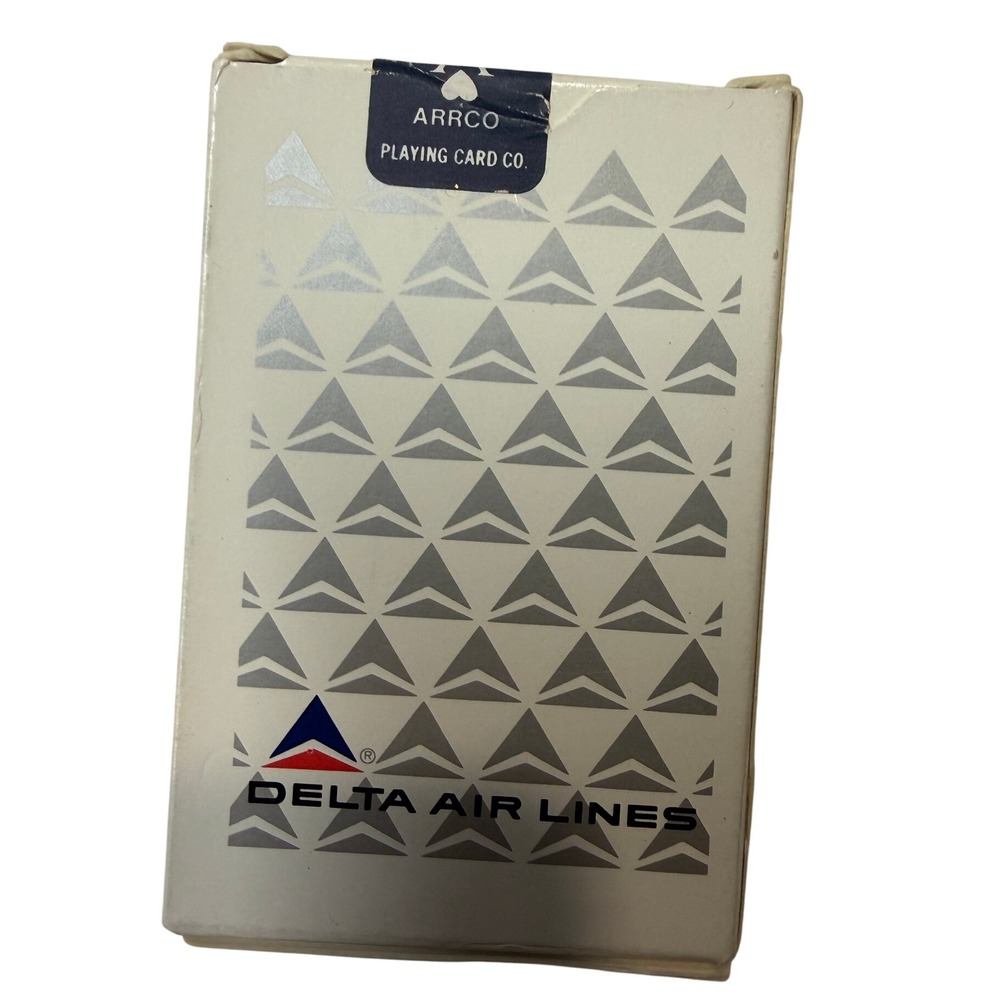 Vintage Delta Air Lines Playing Cards Arrco Playing Card